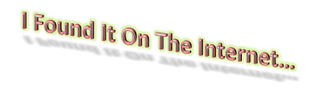 Illustration for article titled I Found It On The Internet...